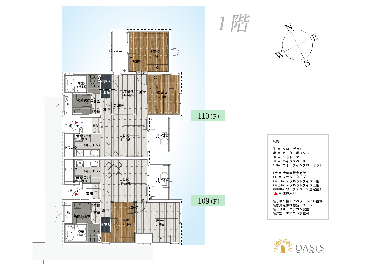 Fブロック間取り図1